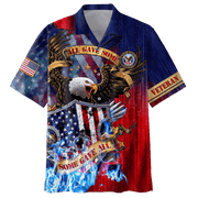 Us Veteran - All Gave Some Some Gave All 3D All Over Printed Unisex Hawaii Shirts