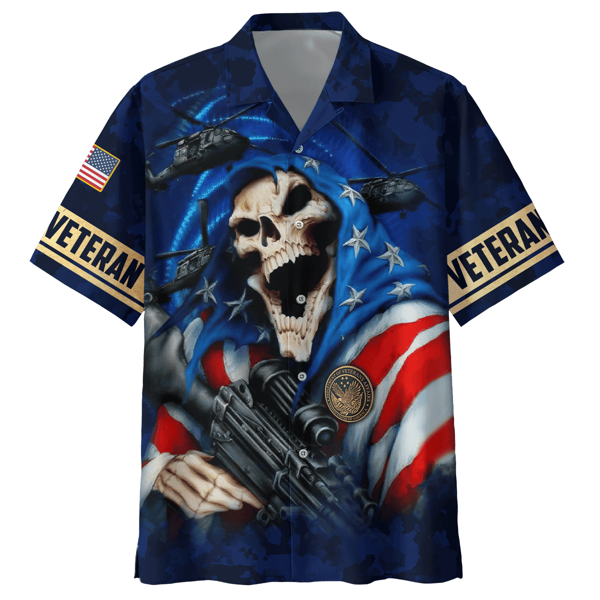 Us Veteran - I Have The Rights To Bear Arms Unisex Hawaii Shirts