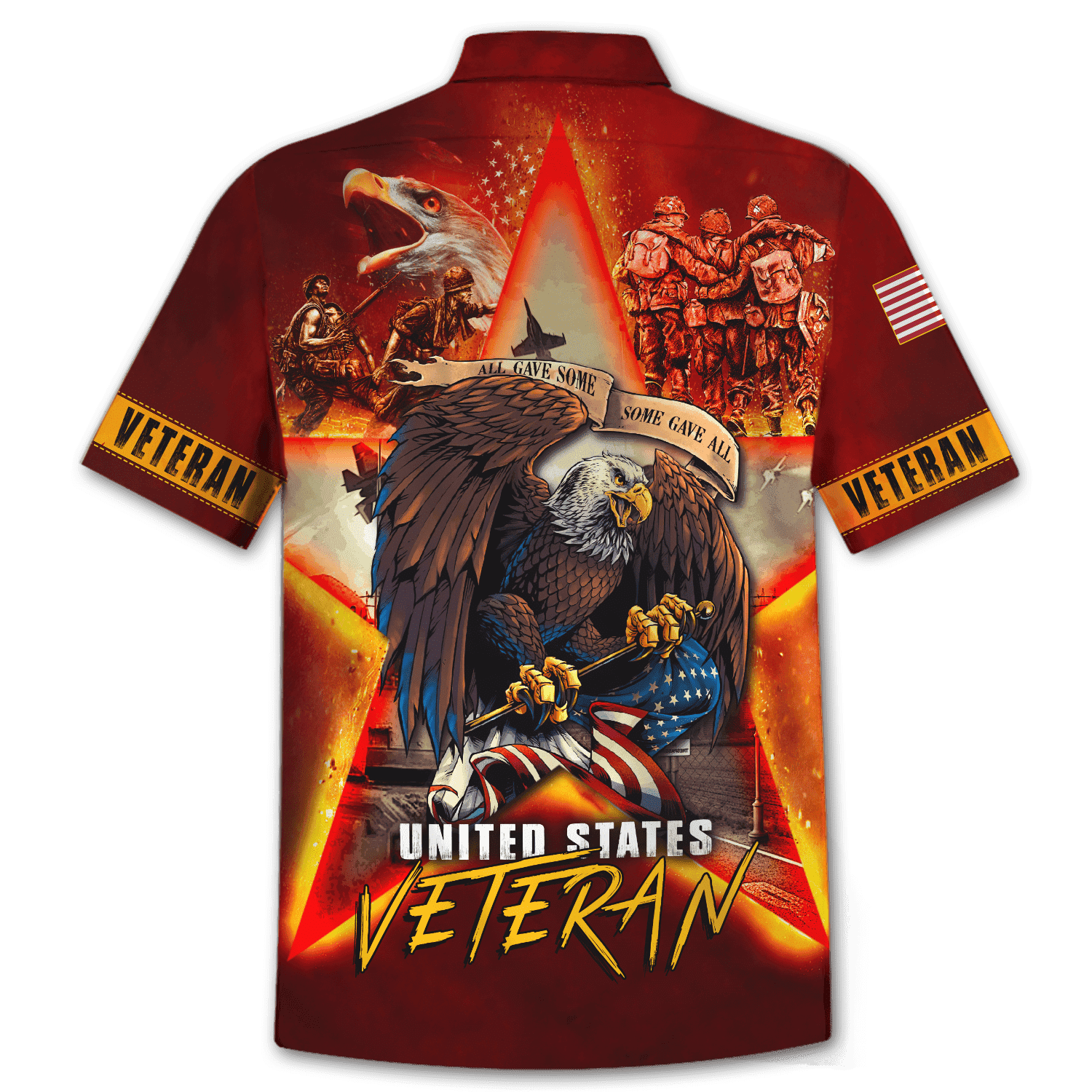 Us Veteran - All Gave Some Some Gave All Unisex Hawaiian Shirts