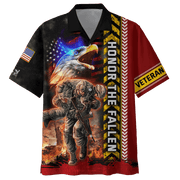 Honor The Fallen - U.S Veteran Unisex Hawaiian Shirts