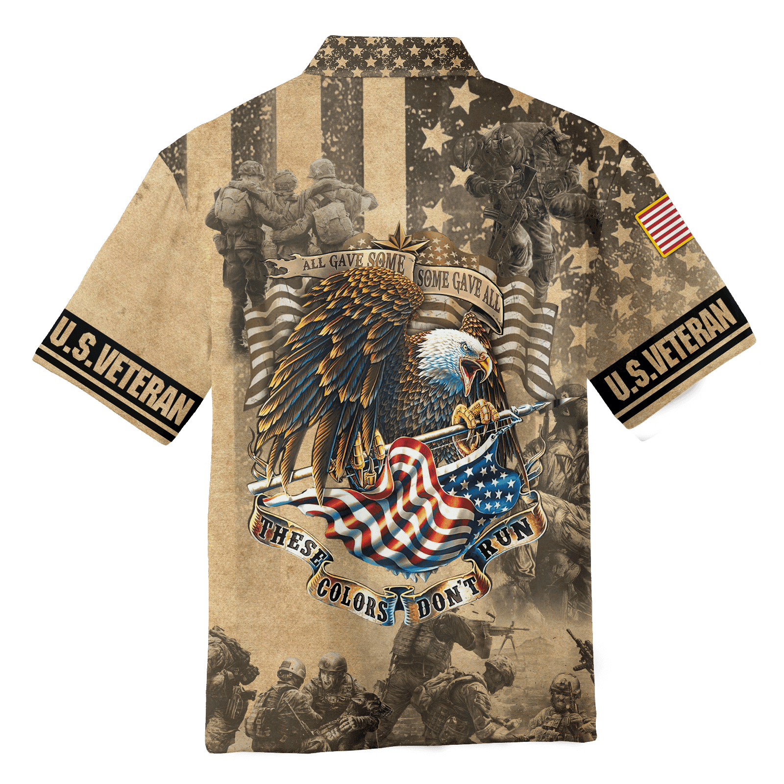 U.S. Veteran - All Gave Some - Some Gave All - Hawaiian Shirts