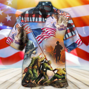 Veteran Usa Veteran Proud Hawaiian Shirt - Beachwear For Men - Hawaiian Shirts
