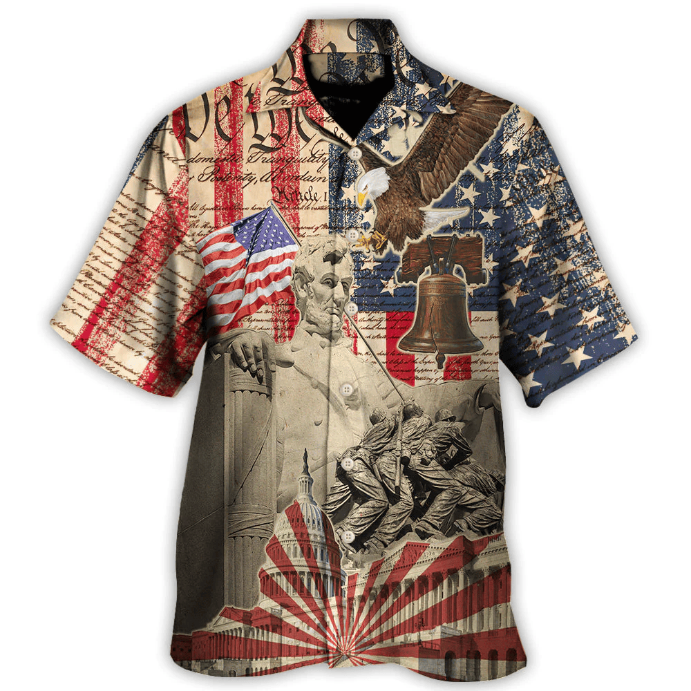 Veteran Without Heroes, We Are All Plain People Hawaiian Shirt - Beachwear For Men - Hawaiian Shirts