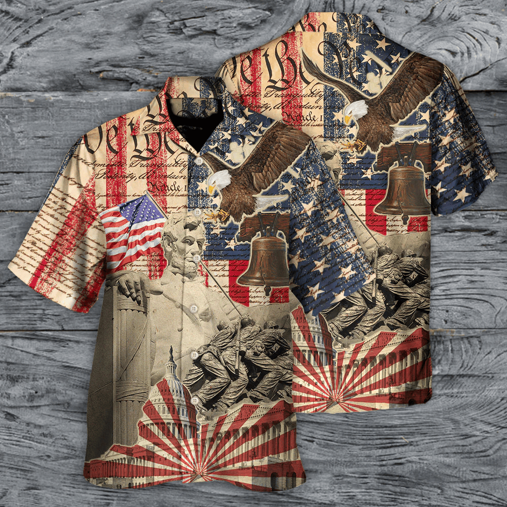 Veteran Without Heroes, We Are All Plain People Hawaiian Shirt - Beachwear For Men - Hawaiian Shirts