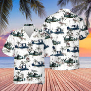 United States Army Air Force Veteran Aloha Hawaiian Shirt - Beachwear For Men - Short Sleeve Hawaiian Shirt