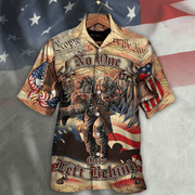 Veteran Cool No One Left Behind Cool And Classic Style Hawaiian Shirt - Beachwear For Men - Hawaiian Shirts