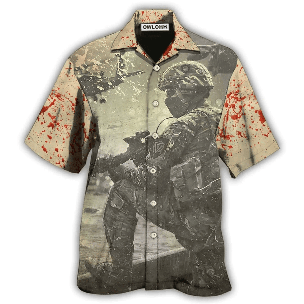 Veteran We Bought Your Freedom With Classic Style Hawaiian Shirt - Beachwear For Men - Hawaiian Shirts