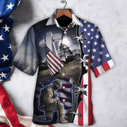 Veteran Stronger In Jungle Hawaiian Shirt - Beachwear For Men - Hawaiian Shirts