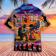Veteran The High Price Of Freedom Is A Cost Paid By A Brave Few Edition Aloha Hawaiian Shirts - Beachwear For Men