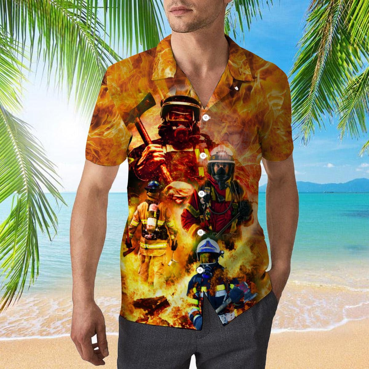 4Th Of July Independence Day Memorial Day Hawaiian Shirt - Gift For A Vetaran - Short Sleeve Hawaiian Shirt