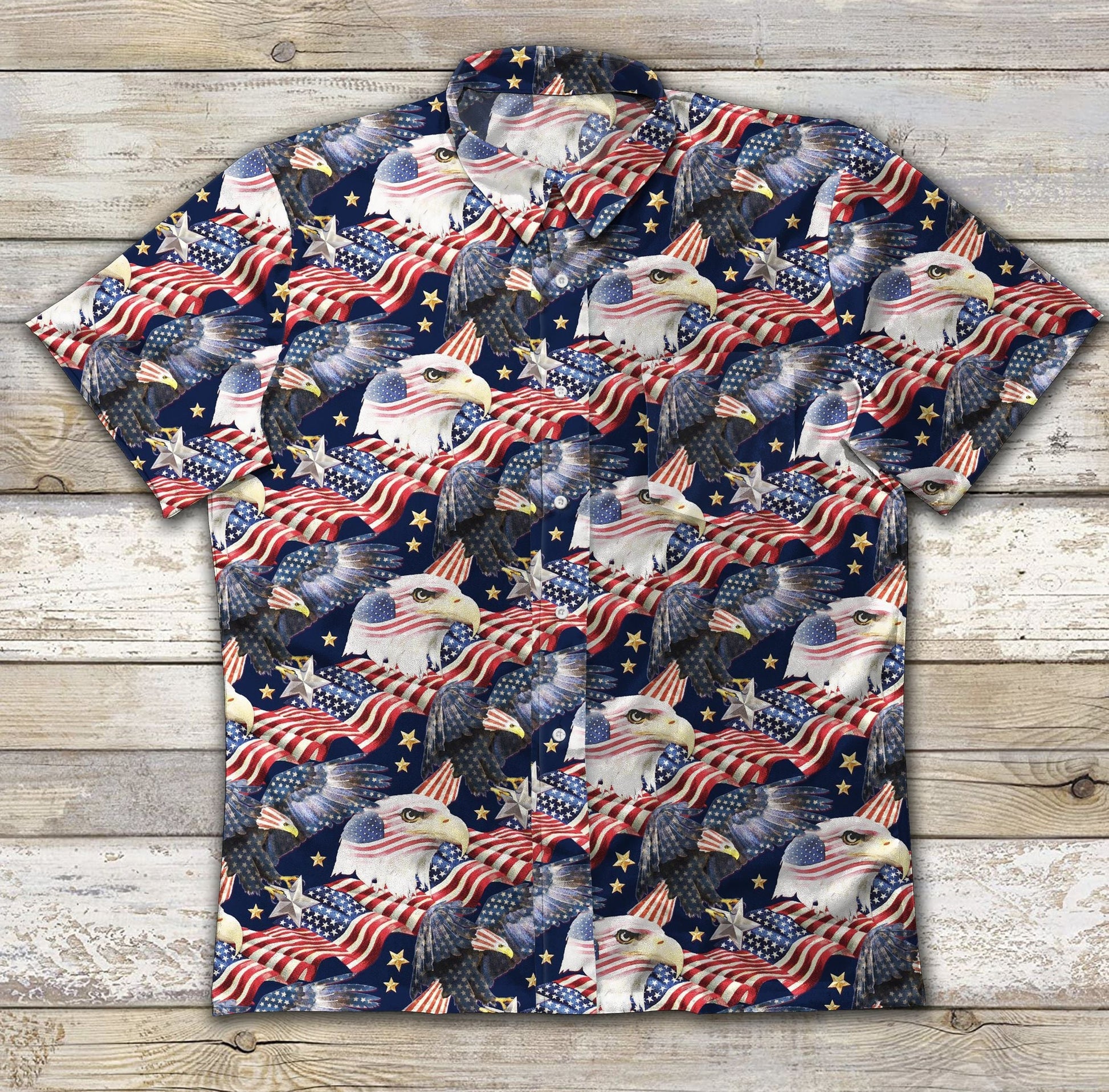 America Veteran Ad Vintage Hawaiian Shirt-