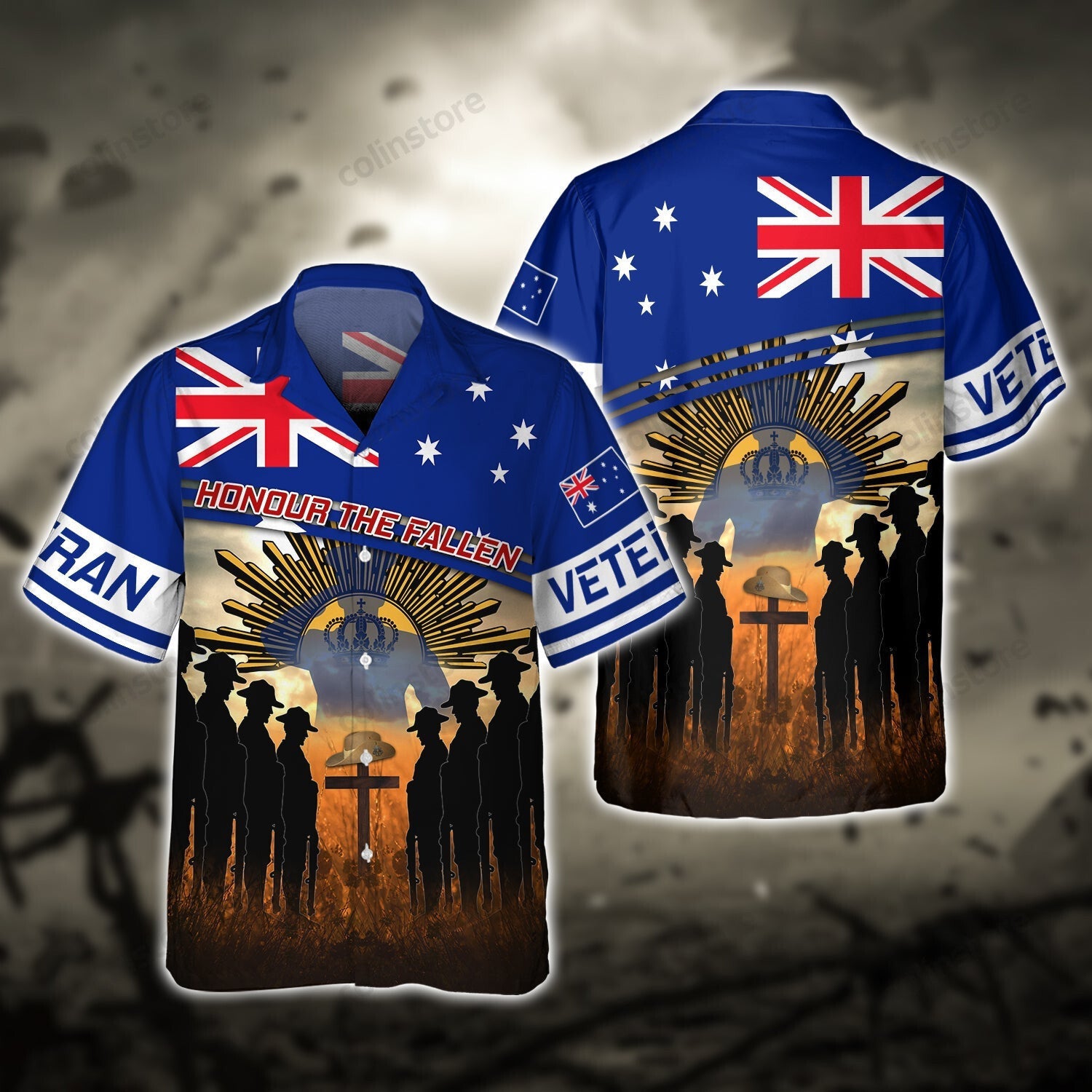 Australia Veteran Hawaiian Shirt Gift For Veteran