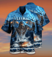 Aquaman Navy Veteran Unisex Hawaiian Shirts
