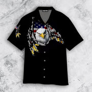 Eagle Us Veteran Hawaiian Shirt | For Men ,Women | Adult