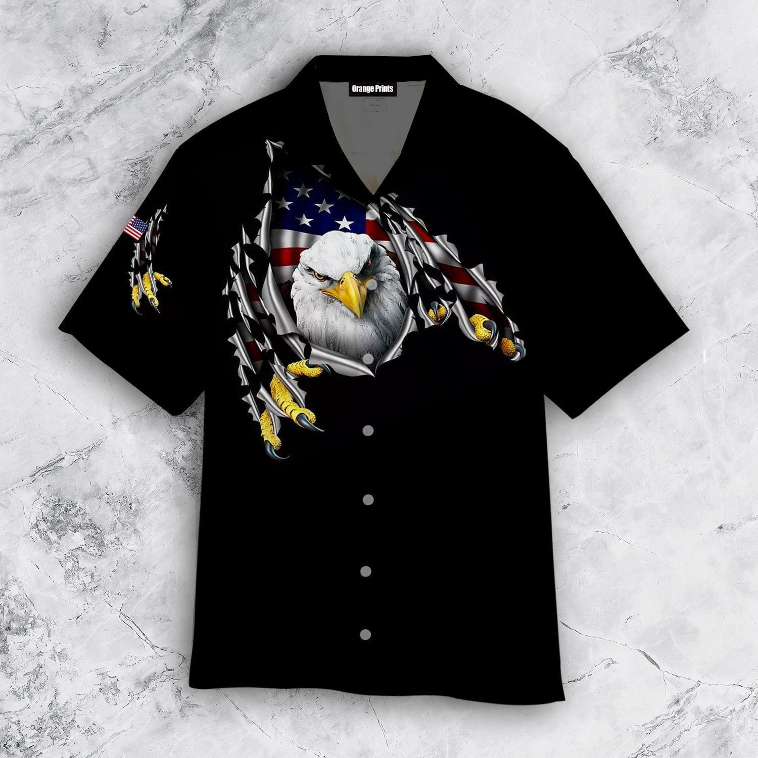 Eagle Us Veteran Hawaiian Shirt | For Men ,Women | Adult