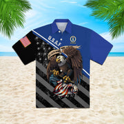 Oragontee Happy Memorial Day Air Force Veteran Hawaiian Shirt | For Men ,Women | Adult