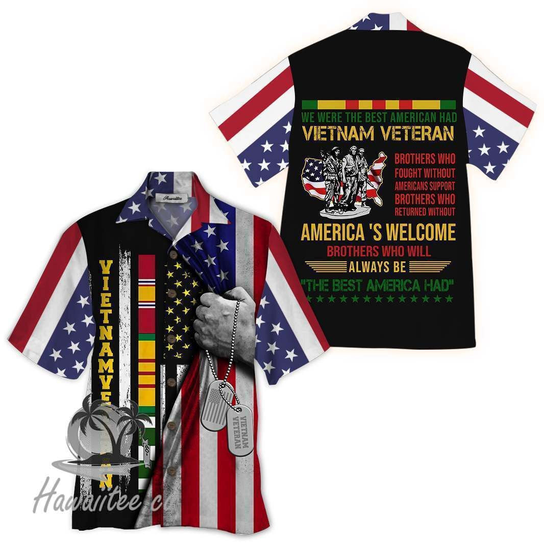Hawaiian Shirt Viet Nam Veteran Hawaiian Shirt For Men, Hawaiian Shirt For Women, Aloha Shirt