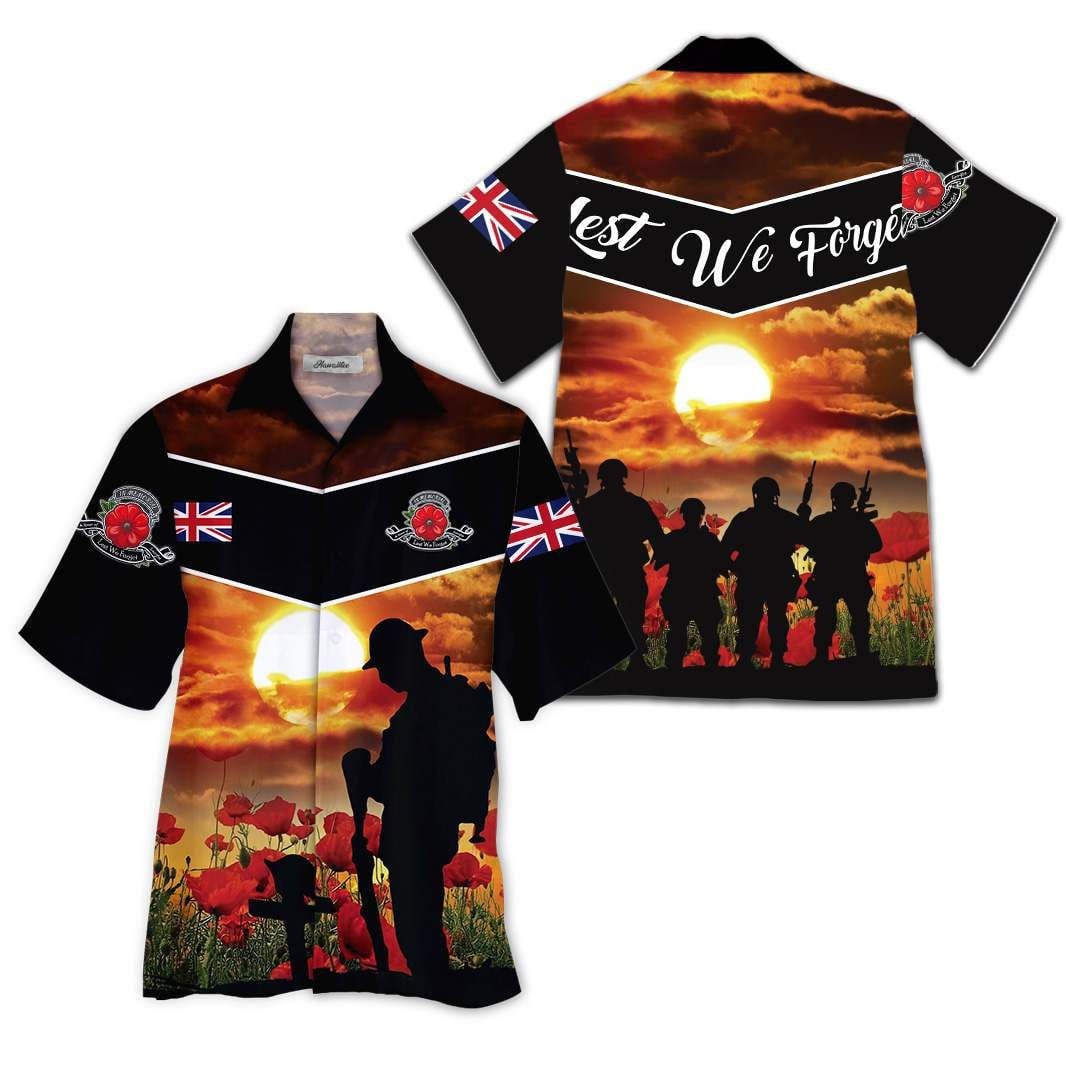 Hawaiian Shirt Uk Veteran Hawaiian Shirt For Men, Hawaiian Shirt For Women, Aloha Shirt