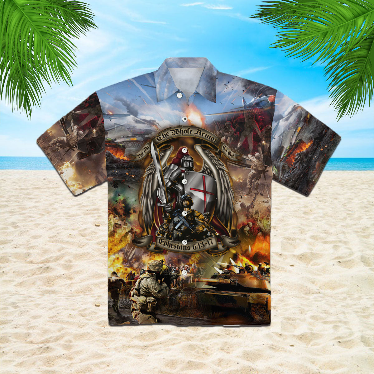 Oragontee Veteran American Hawaiian Shirt | For Men ,Women | Adult