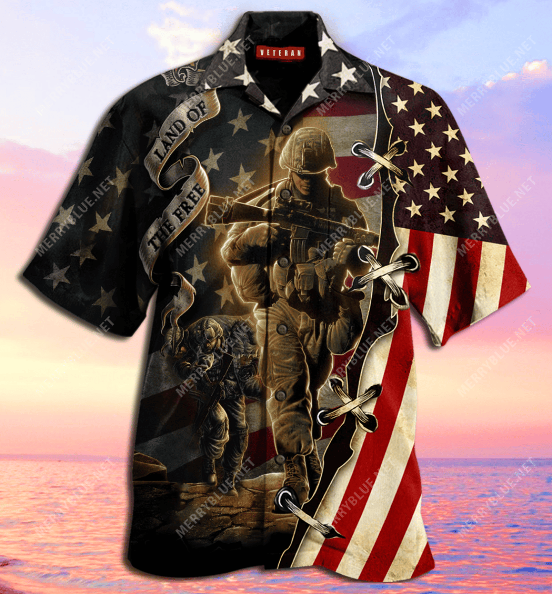 Proud Memories Veteran Unisex Hawaiian Shirt