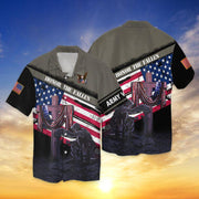 Honor The Fallen Us Veteran Aloha Hawaiian Shirts For Men ,For Women