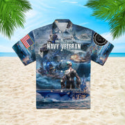 Oragontee Us Navy Veteran Hawaiian Shirt | For Men ,Women | Adult