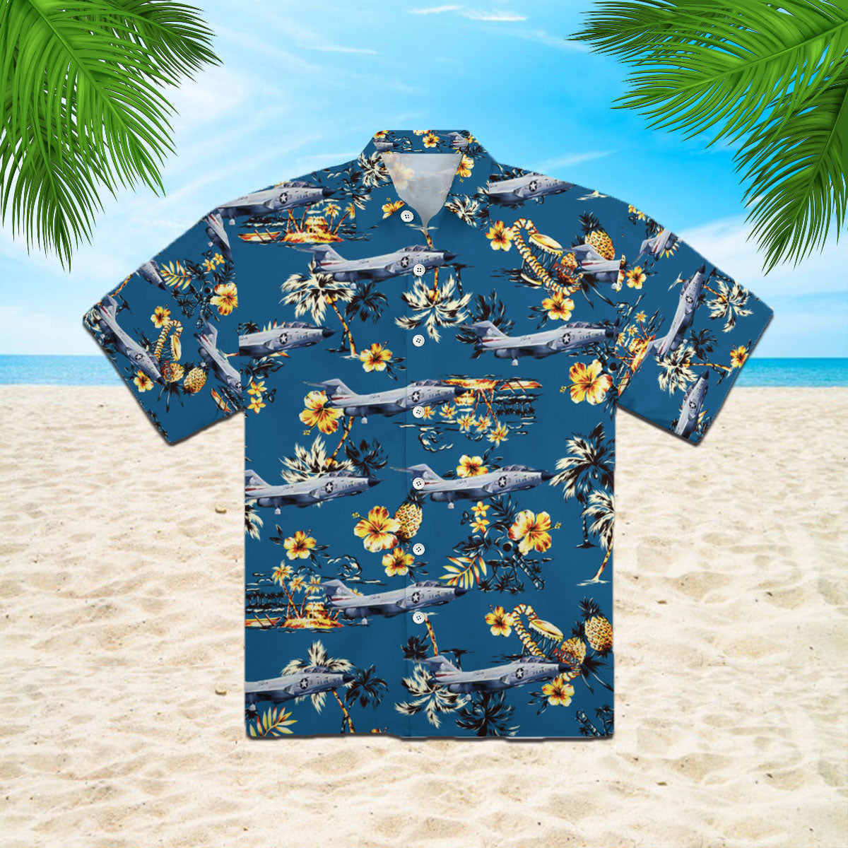 Oragontee Us Air Force Mcdonnell Veteran Hawaiian Shirt | For Men ,Women | Adult
