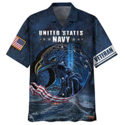 Navy Veteran Hawaiian Shirt | For Men ,Women | Adult