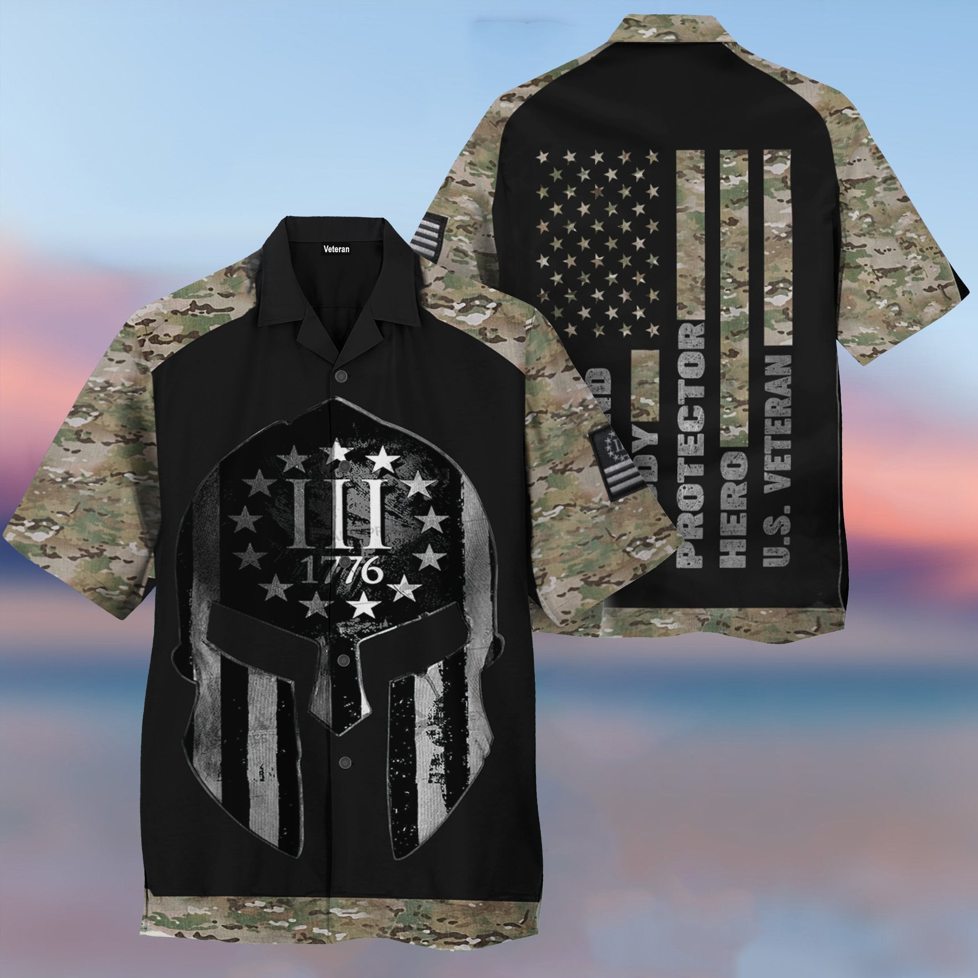 Soldier Us Army Veteran Hawaiian Shirt | For Men ,Women | Adult