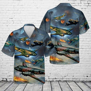 United States Army Air Force Veteran Douglas Ac-47 Spooky Aloha Hawaiian Shirts For Men ,For Women