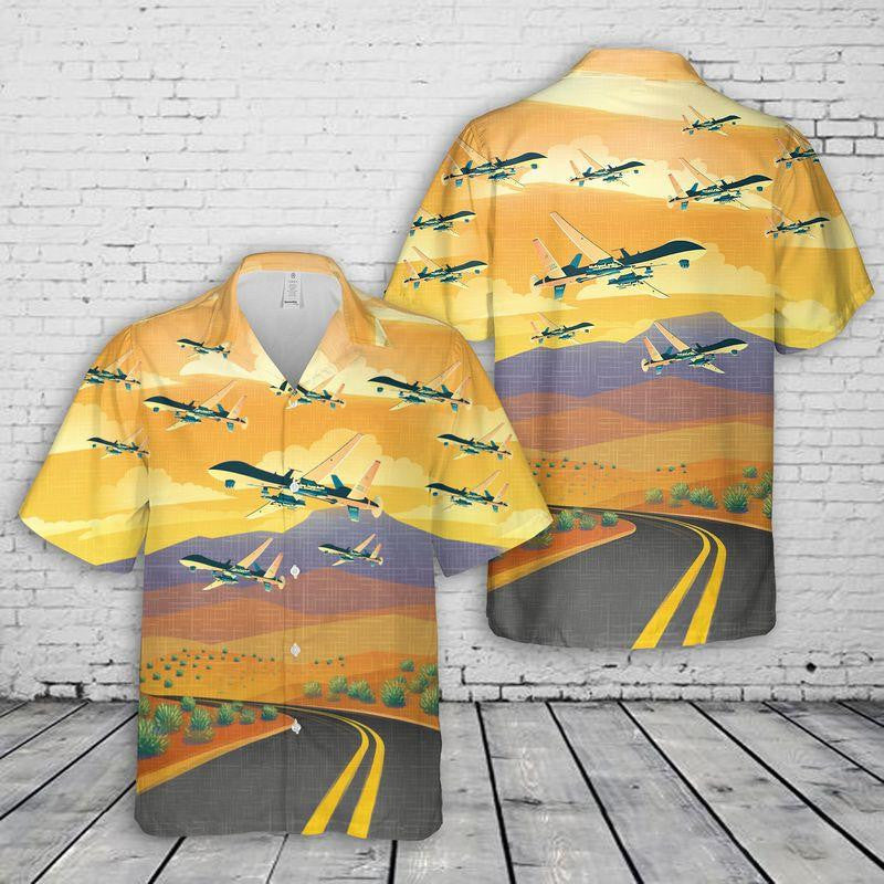 United States Army Air Force Veteran General Atomics Hawaiian Shirt | For Men ,Women | Adult