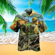 Veteran With Respect Honor And Gratitude Hawaiian Shirt, Hawaii Shirt Men, Aloha Shirt