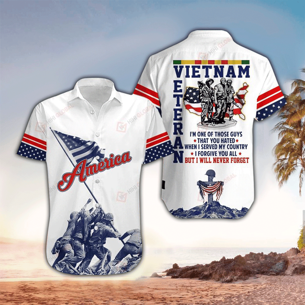 Vietnam Veterans Hawaiian Shirt, Hawaii Shirt Men, Aloha Shirt