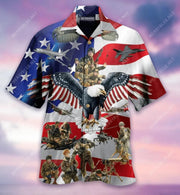 We Always Remember You Veterans Eagle American Flag Aloha Hawaiian Shirt Colorful Short Sleeve Summer Beach Casual Shirt For Men And Women