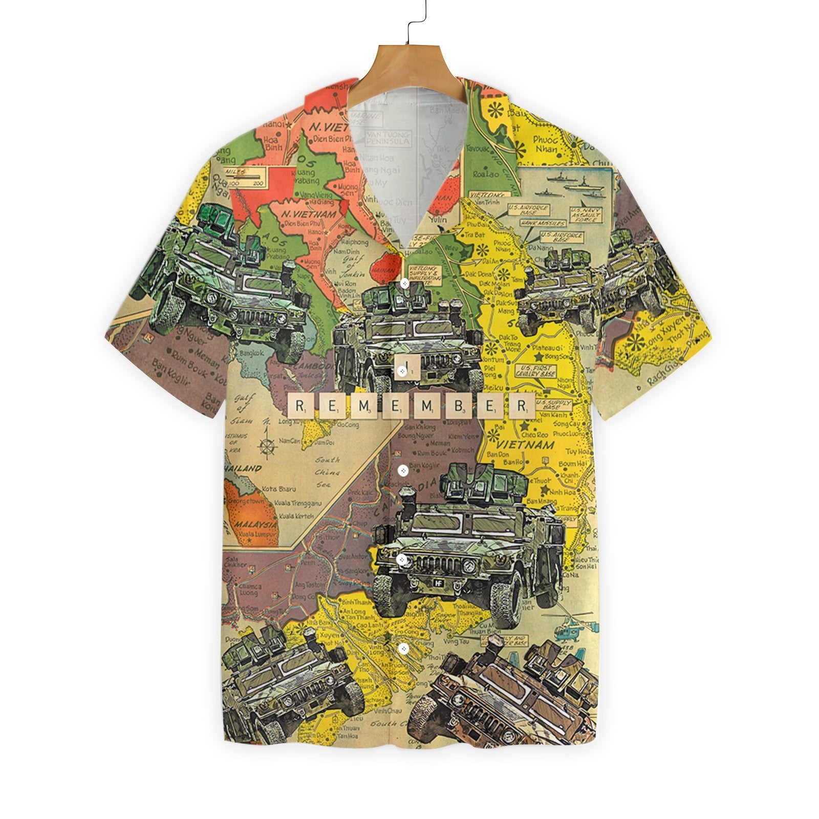 Veteran I Remember Ez16 0512 Hawaiian Shirt