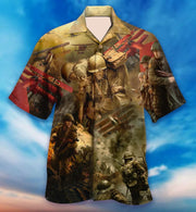 Veteran World War And Peace Hawaiian Shirt
