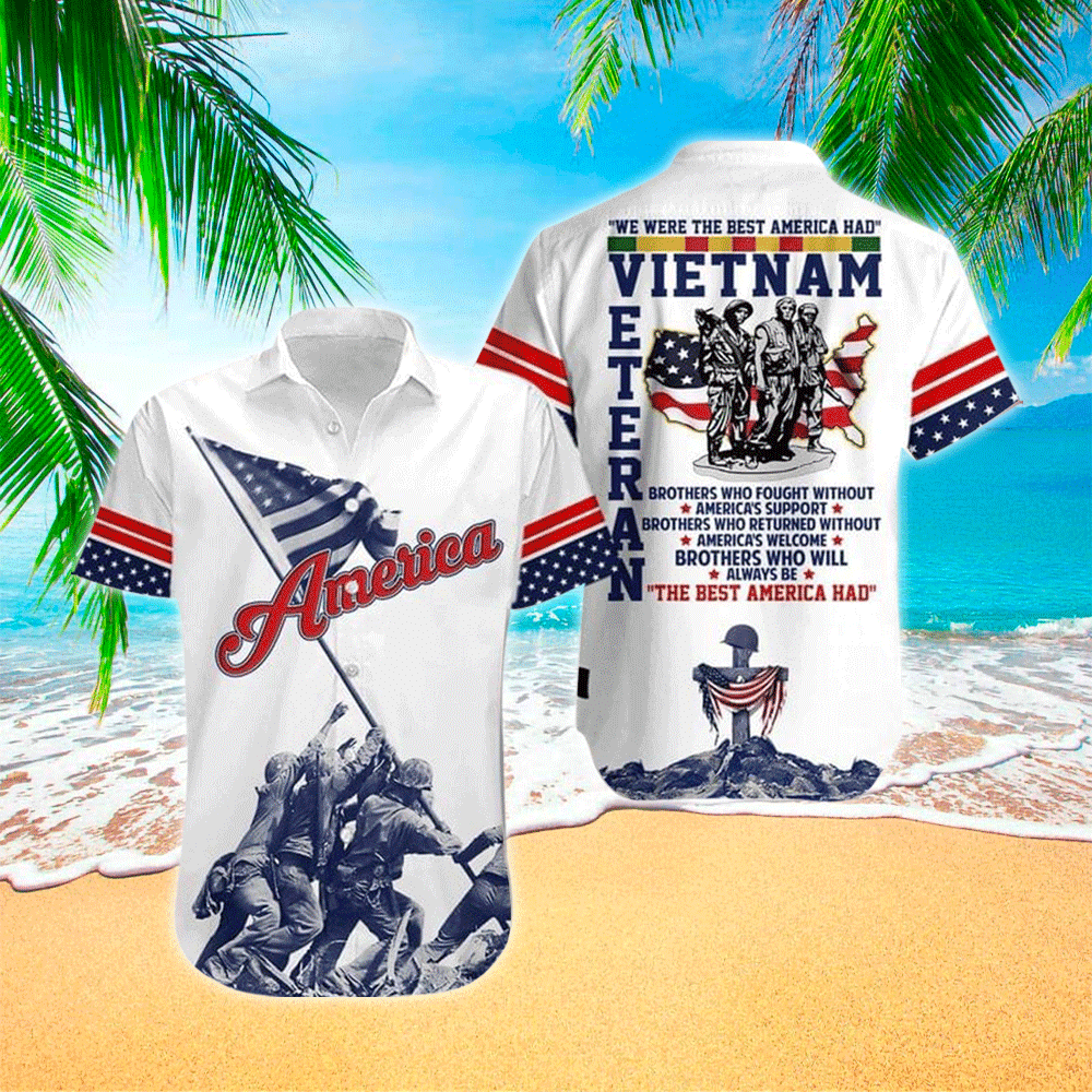 Vietnam Veterans We Are The American Had Hawaiian Shirt, Hawaii Shirt Men, Aloha Shirt
