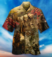 Veteran War And Peace Aloha Hawaiian Shirts For Men ,For Women