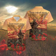 Veteran Front Toward Enemy Hawaiian Shirt Unisex Adult