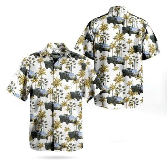 Royal Netherlands Army Veteran Fennek Hawaiian Shirt | For Men ,Women | Adult