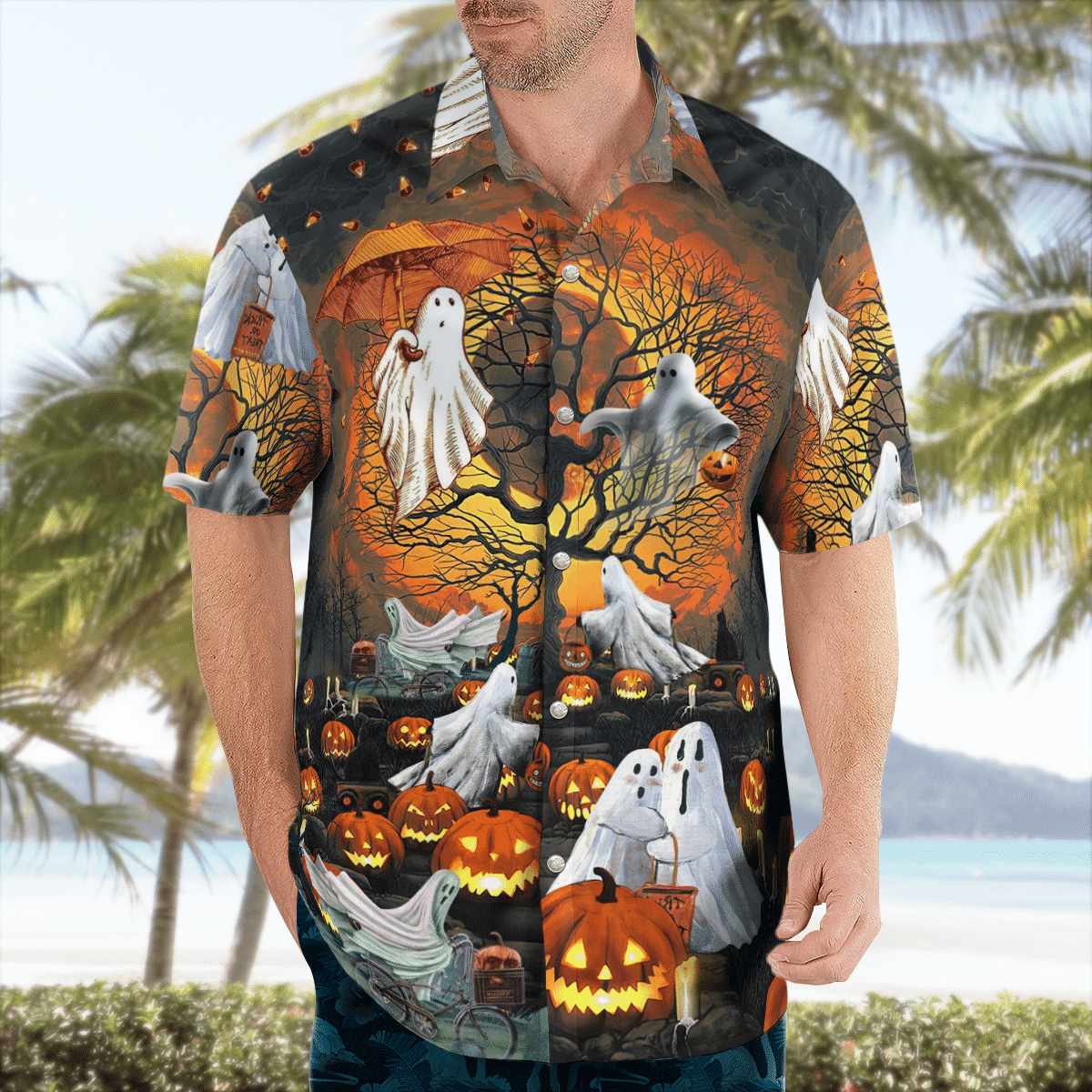 Unique Halloween Night Hawaii Shirts