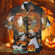 Unique Halloween Night Hawaii Shirts All Over Print