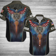 Army Veteran Military And Eagle Hawaii Shirt, Army Shirt