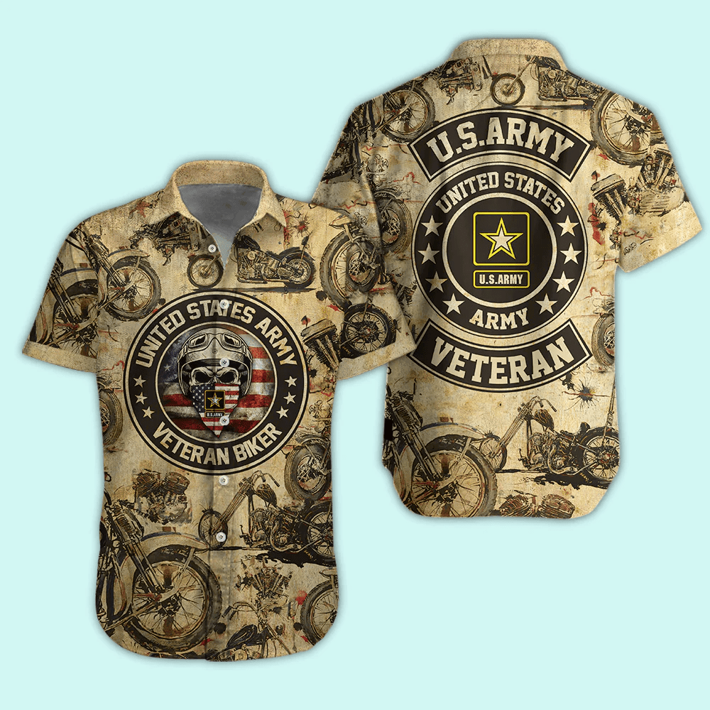 Veteran Biker Custom Men Shirt Personalized Gift