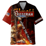 US Veteran - Honor The Fallen 3D All Over Printed Unisex Shirts, Retirement Gift Idea For Him