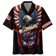 Us Veteran - We The People With Bald Eagle And American Flag Unisex Hawaii Shirts