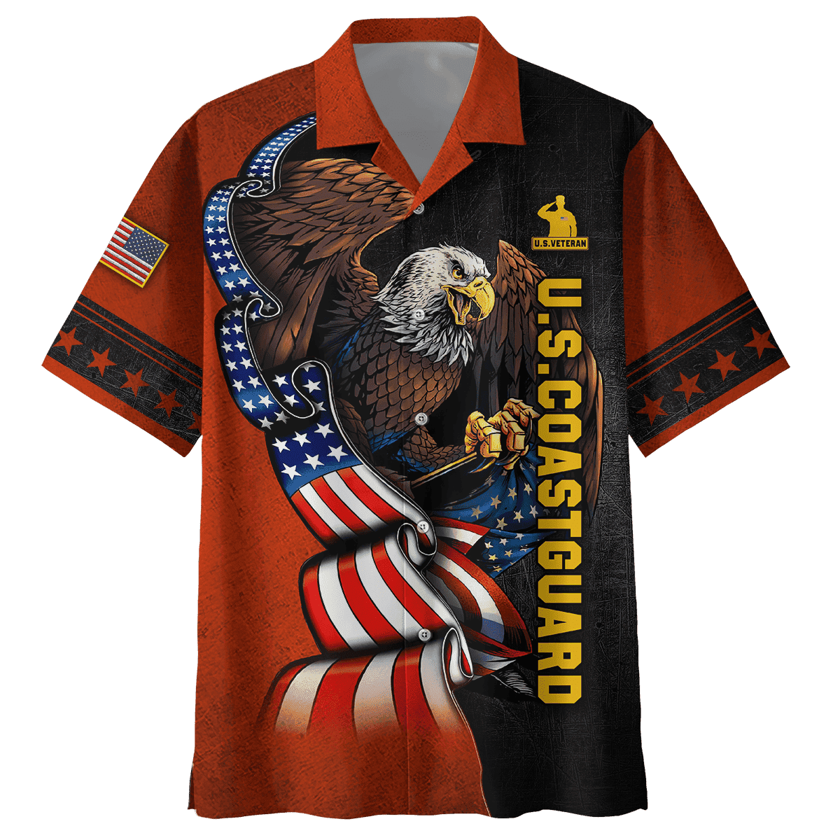 All Gave Some Some Gave All - US Coast Guard Hawaiian Shirt With Pocket