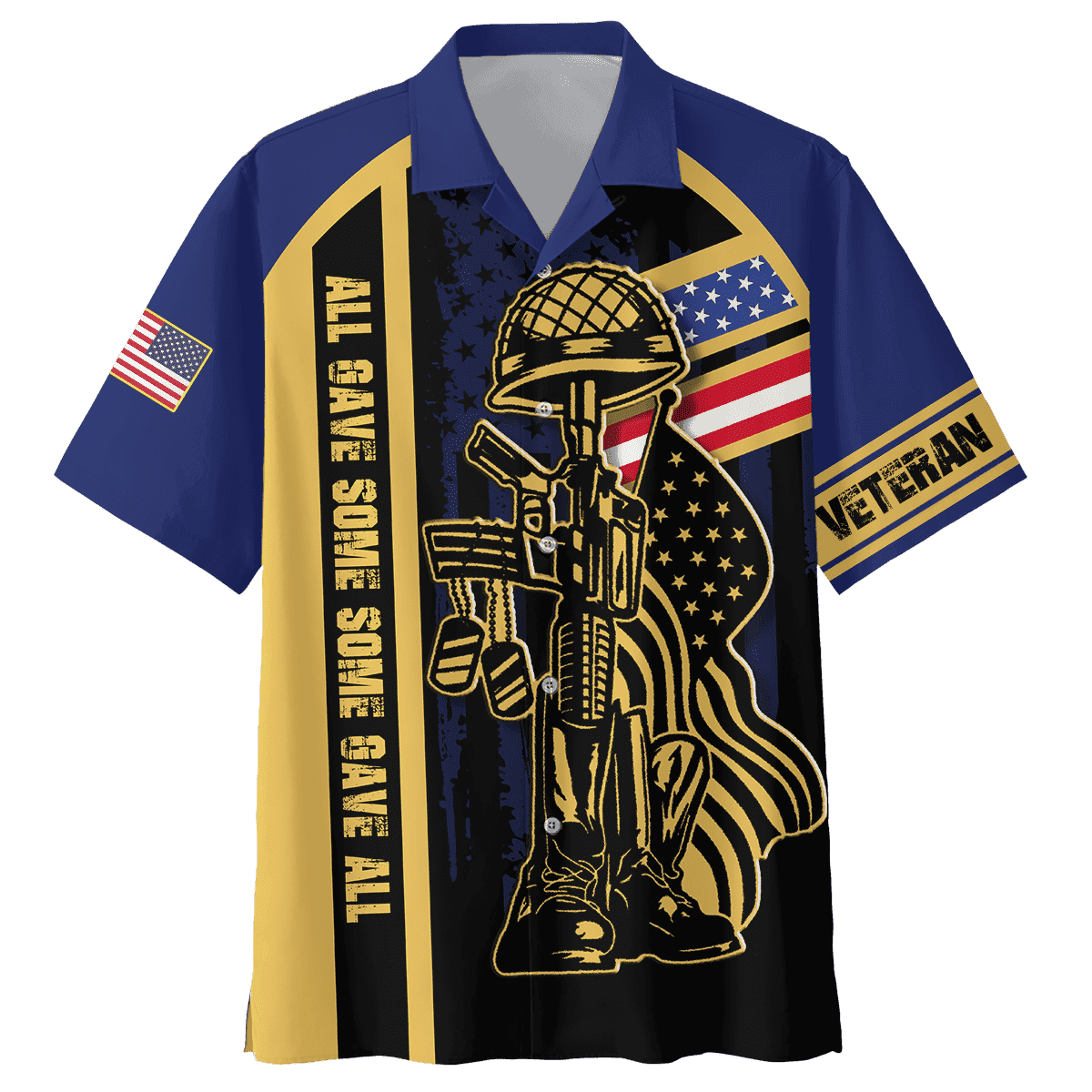 Thank You For Your Service Memorial Day - Hawaiian Shirt With Pocket