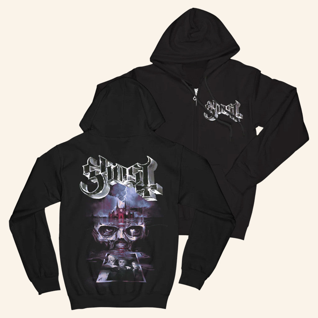 Ghost Merch World Tour Hoodie Christmas Present Ideas For Him - Thriftgiftshop