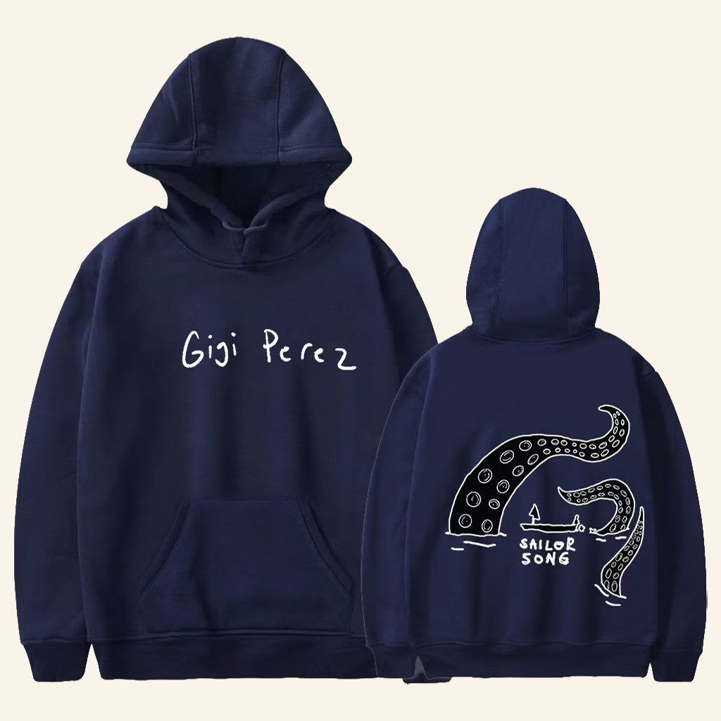 Gigi Perez Merch Sailor Song Hoodie Gigi Perez Tour 2025 Merch Presents For Music Fans - Thriftgiftshop
